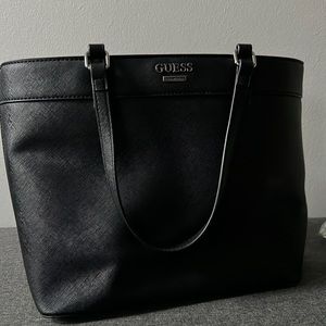 Guess Black Tote Purse